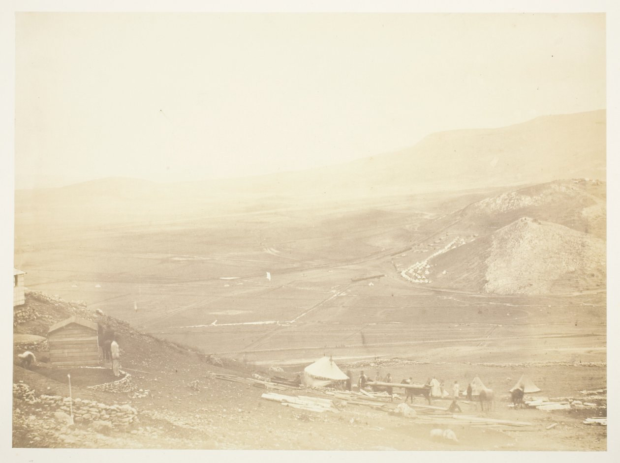 Die Linien von Balaklava von Roger Fenton