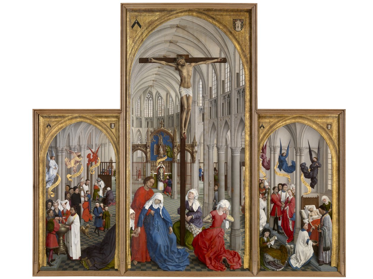 Altar der sieben Sakramente von Rogier van der Weyden