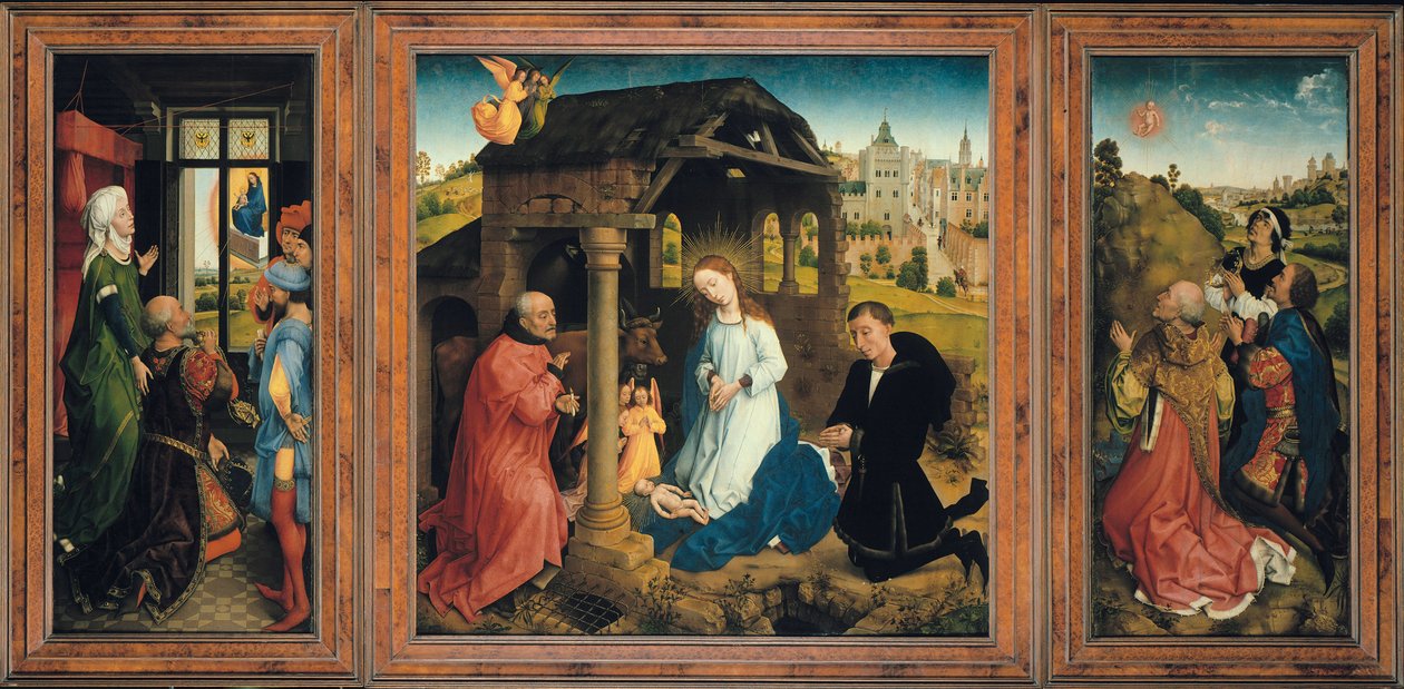 Der Middelburg-Altar, ca. 1450 von Rogier van der Weyden