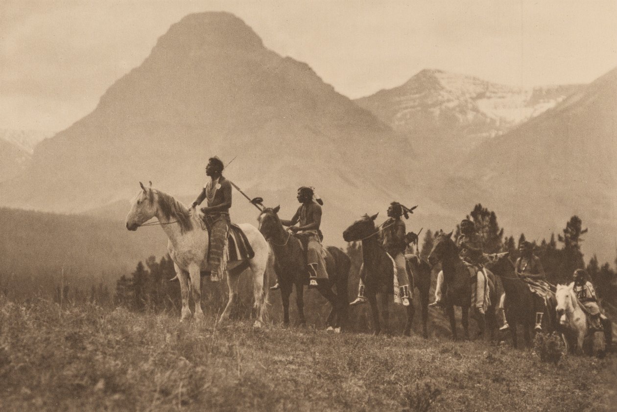 Die Passfinder, Piegan, Montana von Roland W. Reed
