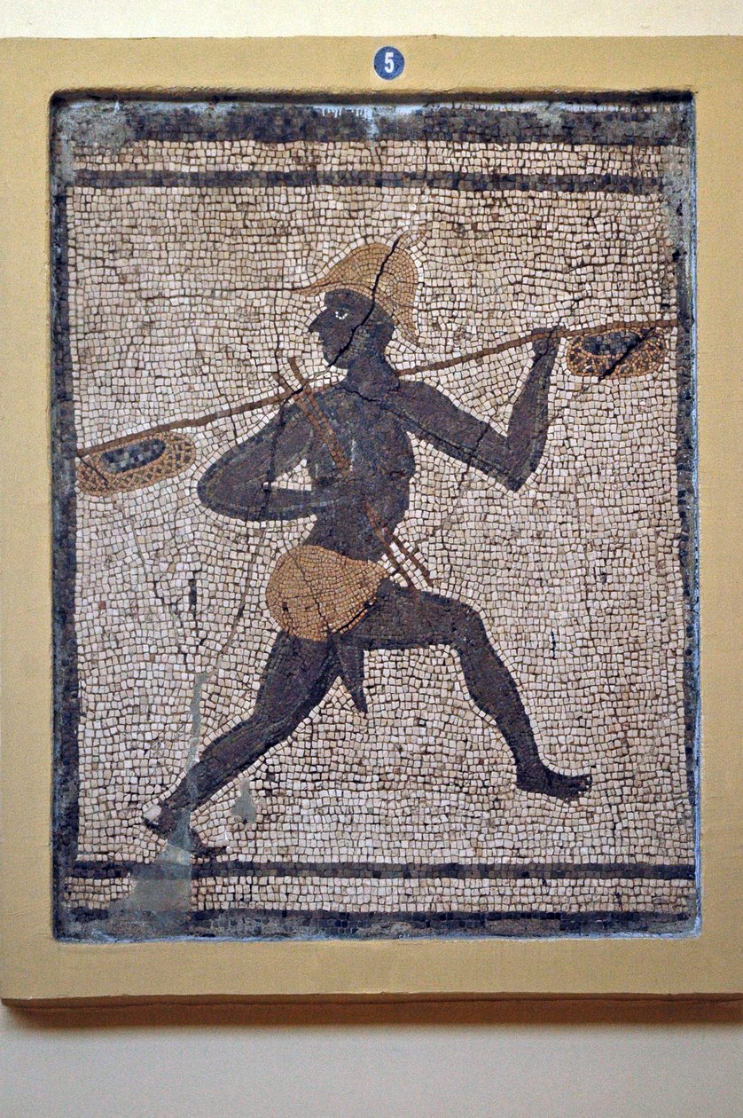 Ein schwarzer Fischer aus Antakya von Roman