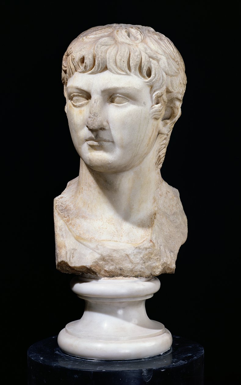 Büste von Germanicus (16 v. Chr.-19 n. Chr.) von Roman