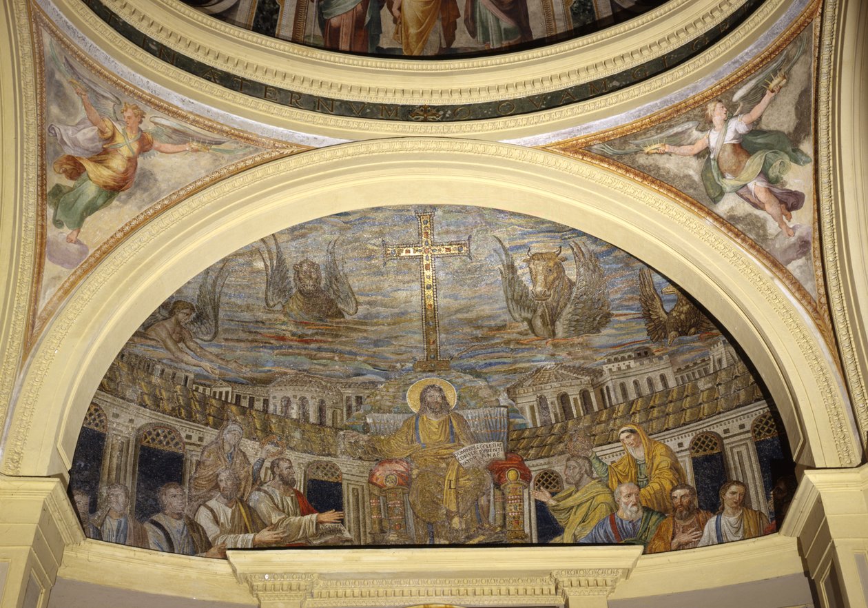 Christus unter den Aposteln von Roman