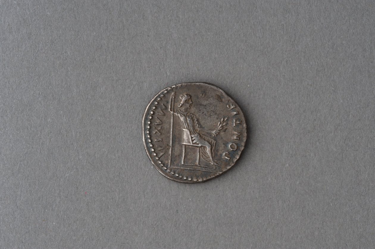 Denar des Tiberius (Silber) von Roman