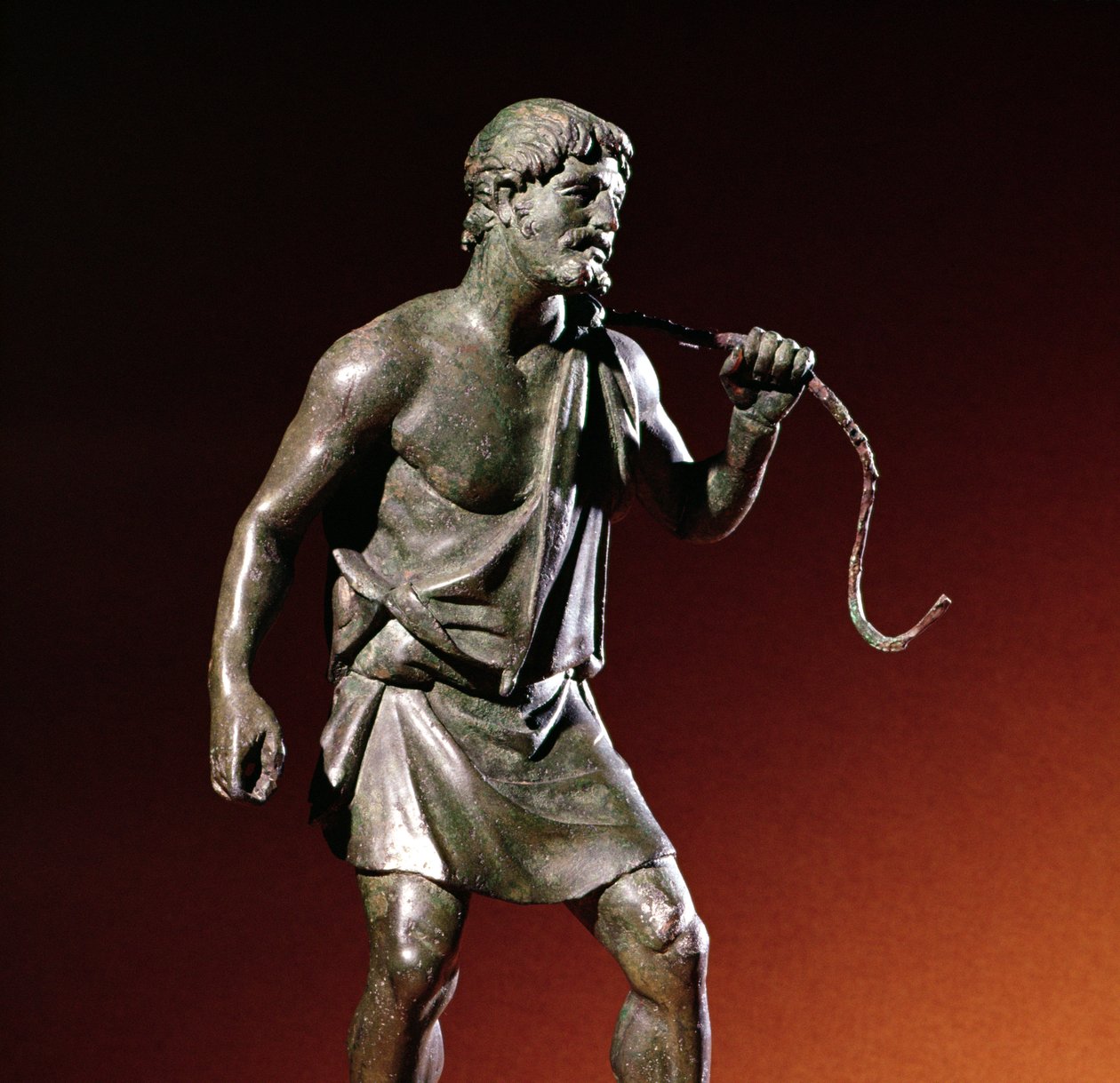 Lararium-Statuette eines Wasserträgers von Roman