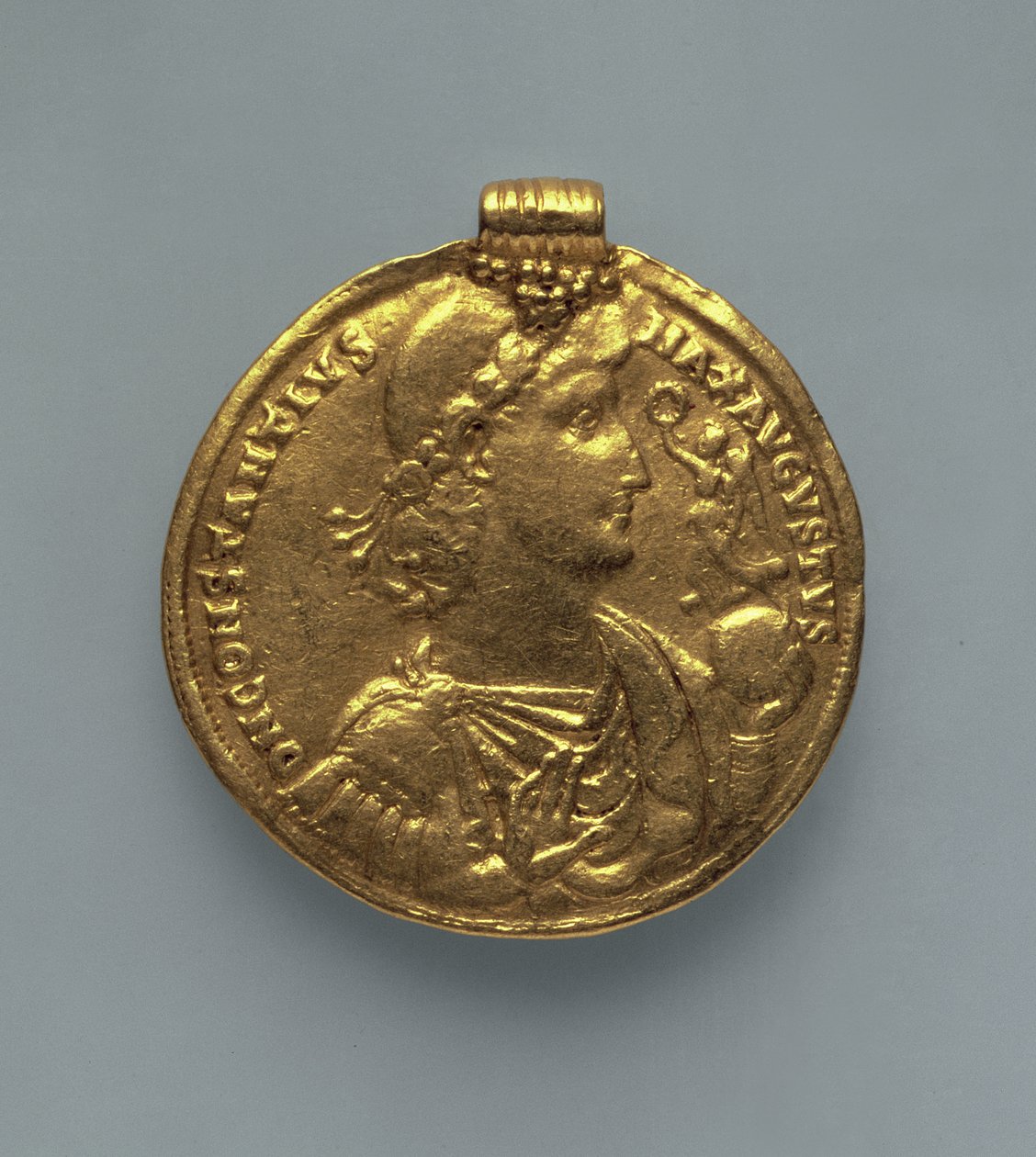 Medaille (Vorderseite) von Constantius II (317-361), geprägt in Antiochia, Syrien von Roman