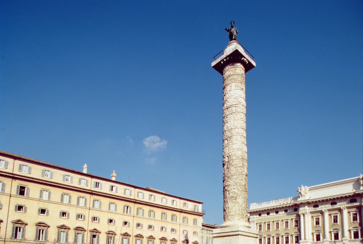 Die Säule des Marcus Aurelius, Römisch von Roman