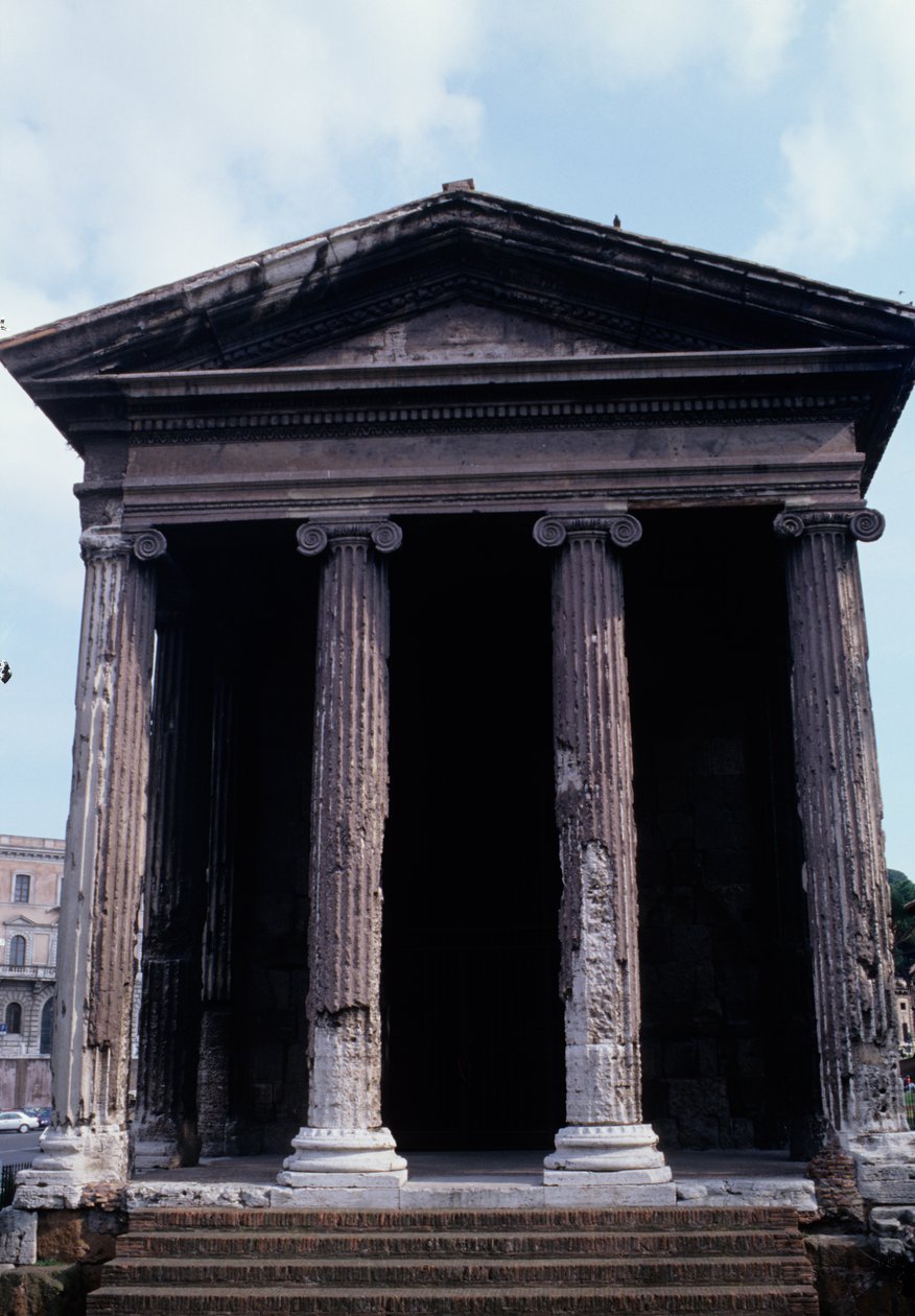 Der Tempel des Portunus von Roman