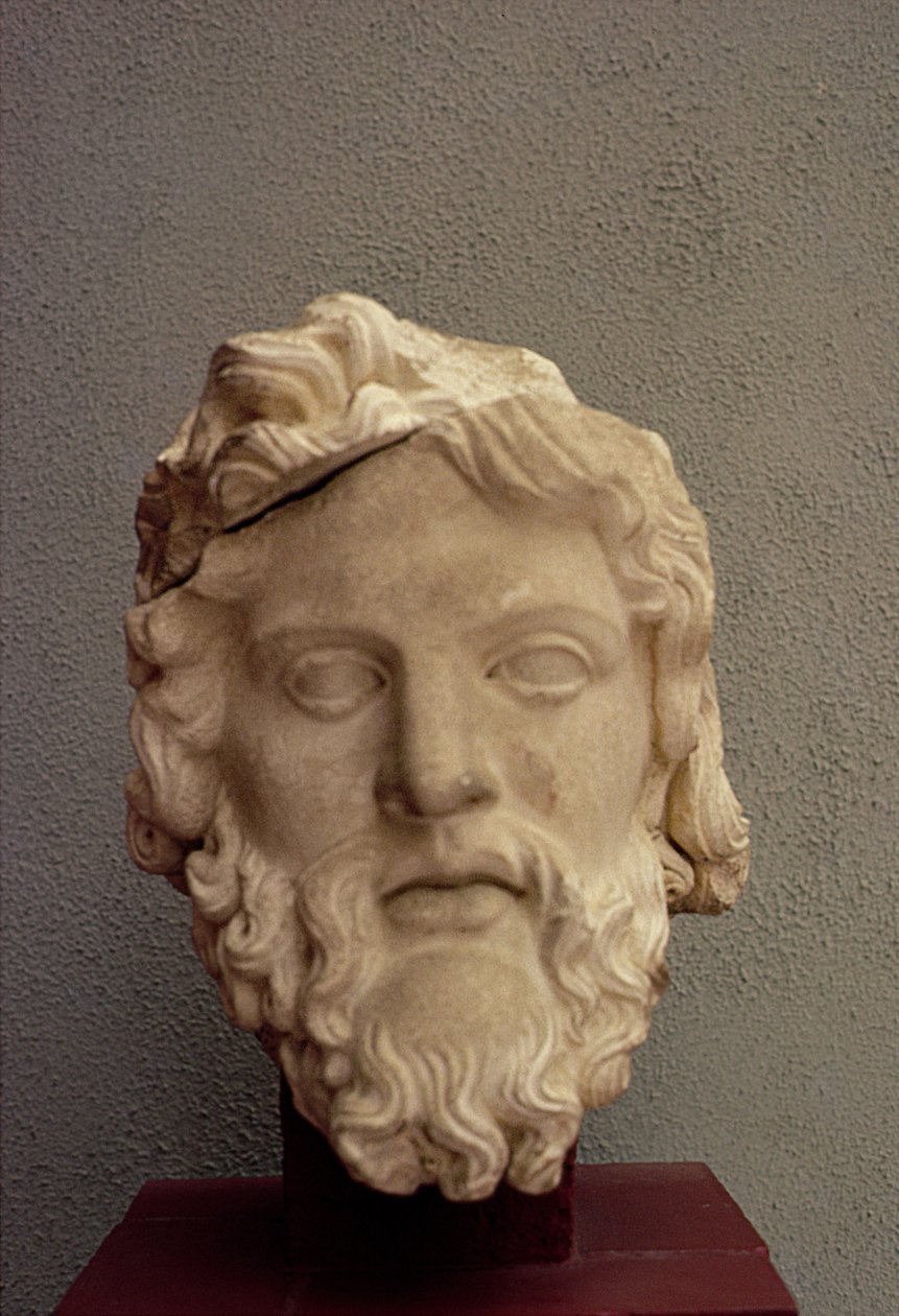 Zeus, 69-96 n. Chr. (Marmor) von Roman