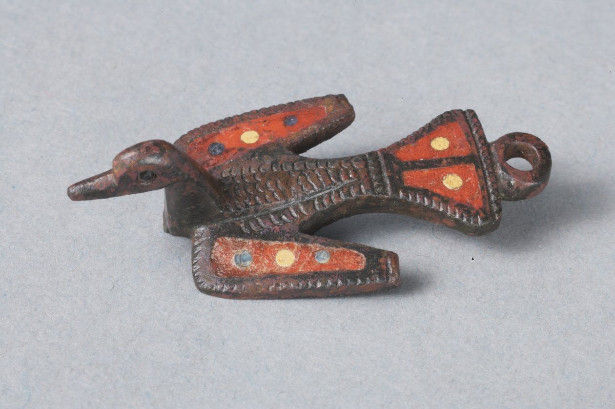 Gallo-römische zoomorphe Fibel eines Vogels von Roman Imperial Period