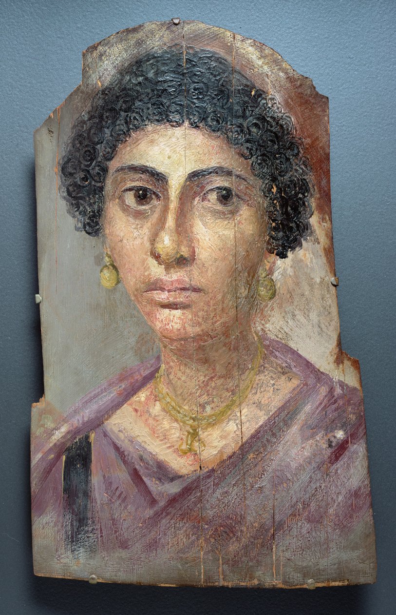 Grabporträt einer Frau, 100-05 n. Chr. von Roman Period Egyptian