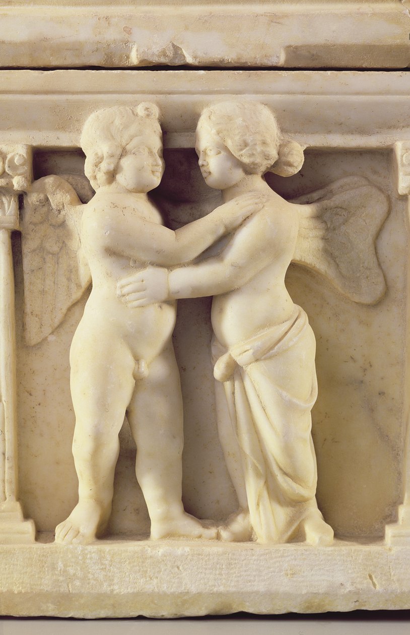 Amor und Psyche, ca. 170 n. Chr. von Roman