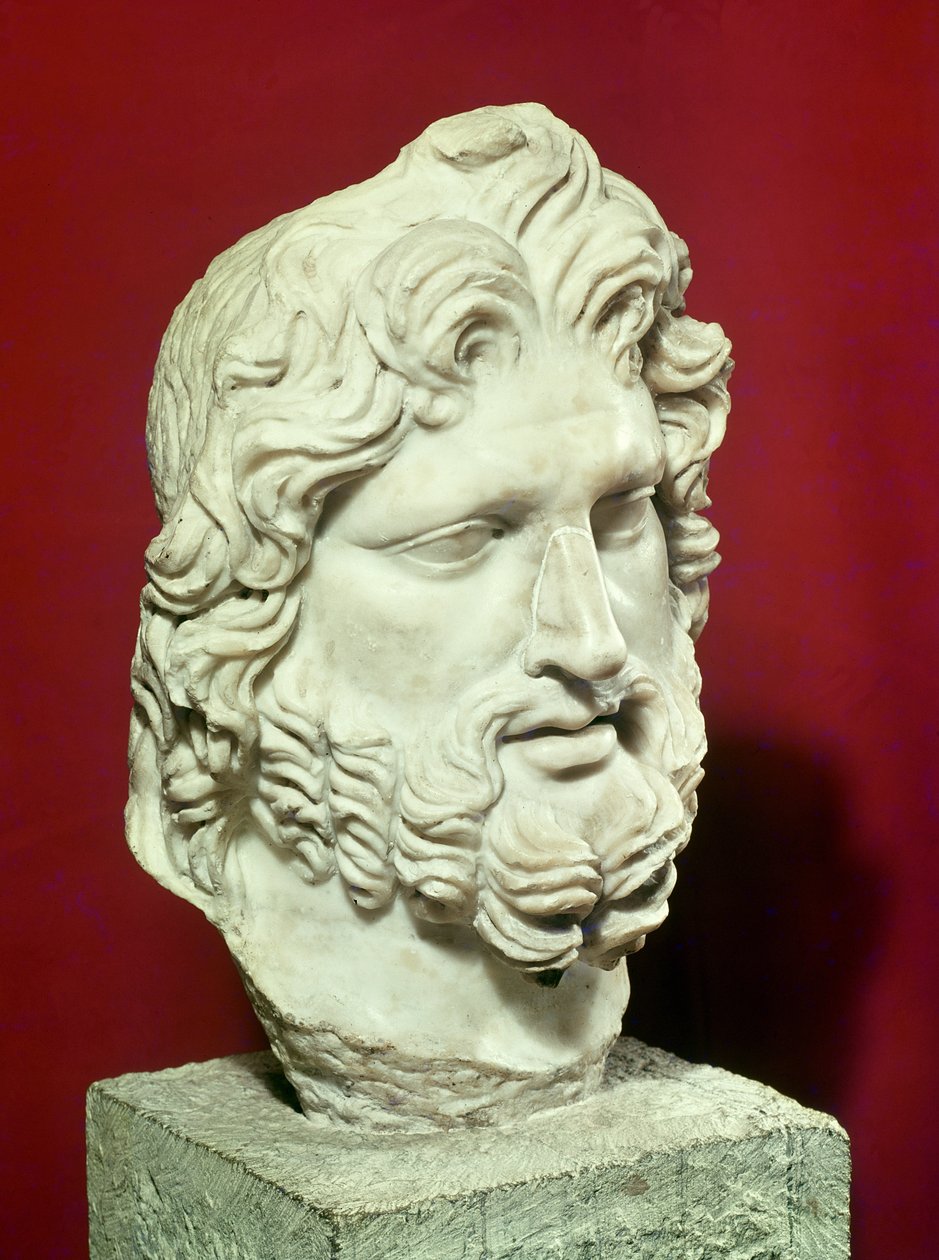 Kopf des Jupiter von Roman