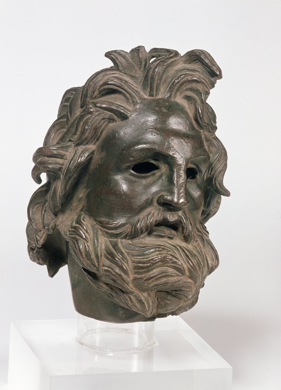 Kopf des Poseidon von Roman Roman