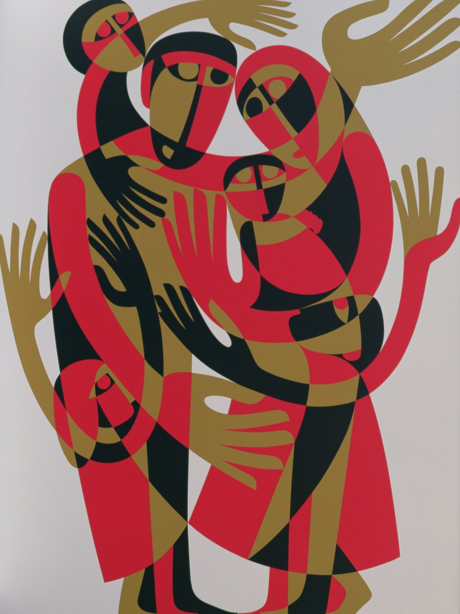 Alle Menschen sind frei und gleich an Würde und Rechten geboren, 1998 von Ron Waddams