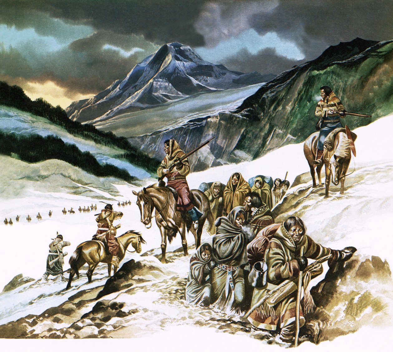 Enteignete Indianer von Ron Embleton