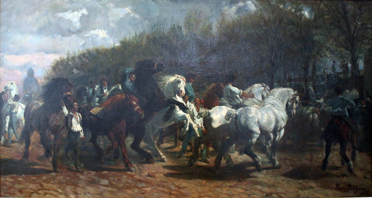 Pferdemarkt von Rosa Bonheur