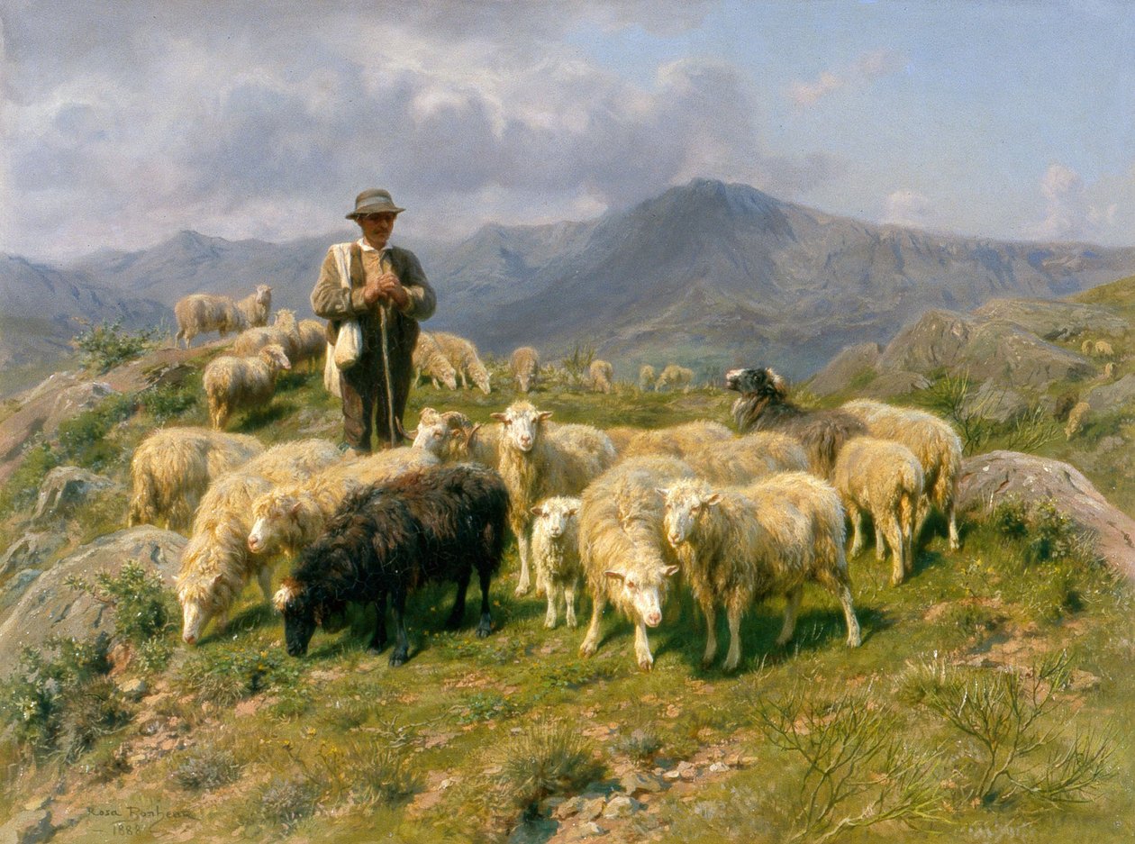 Hirte der Pyrenäen von Rosa Bonheur