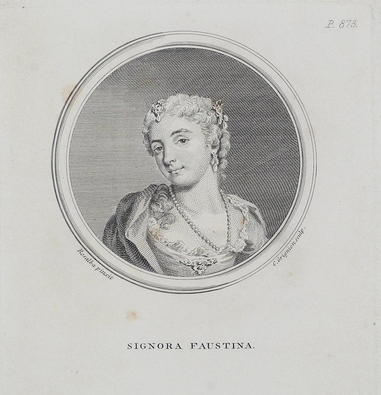 Signora Faustina, aus 