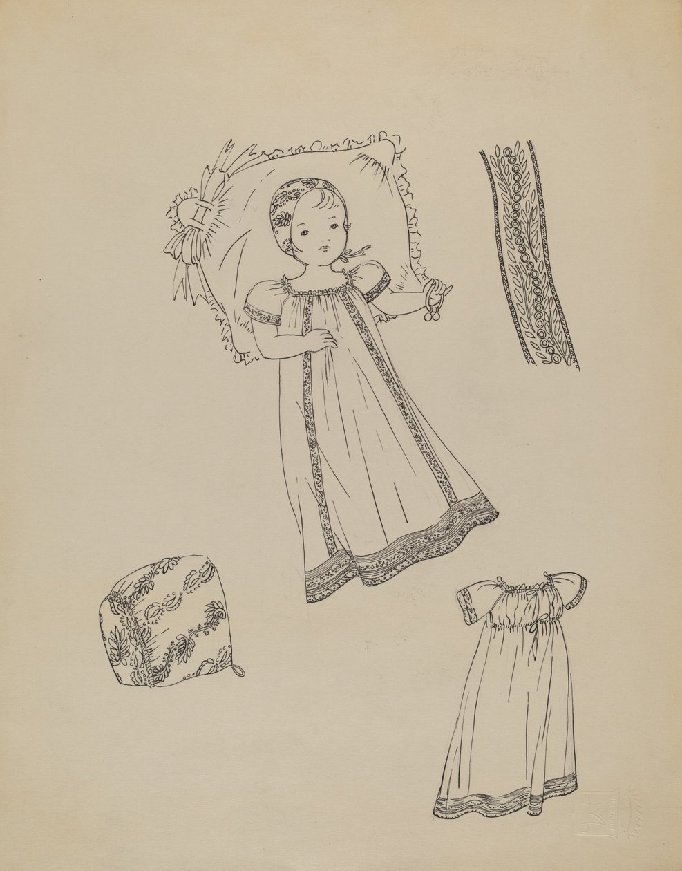 Babymütze von Rosalia Lane