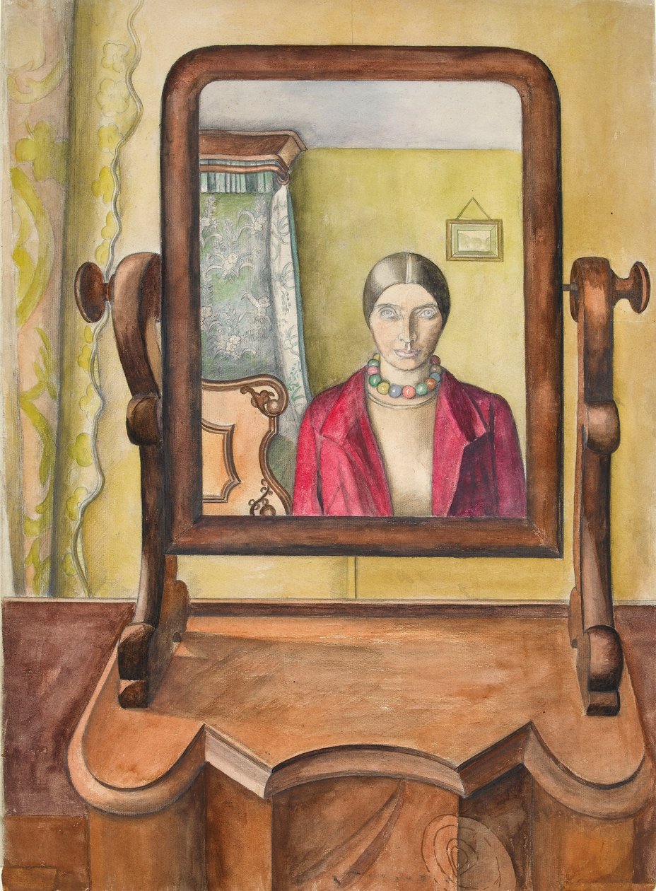 Selbstporträt, späte 1920er von Rosalie Brill