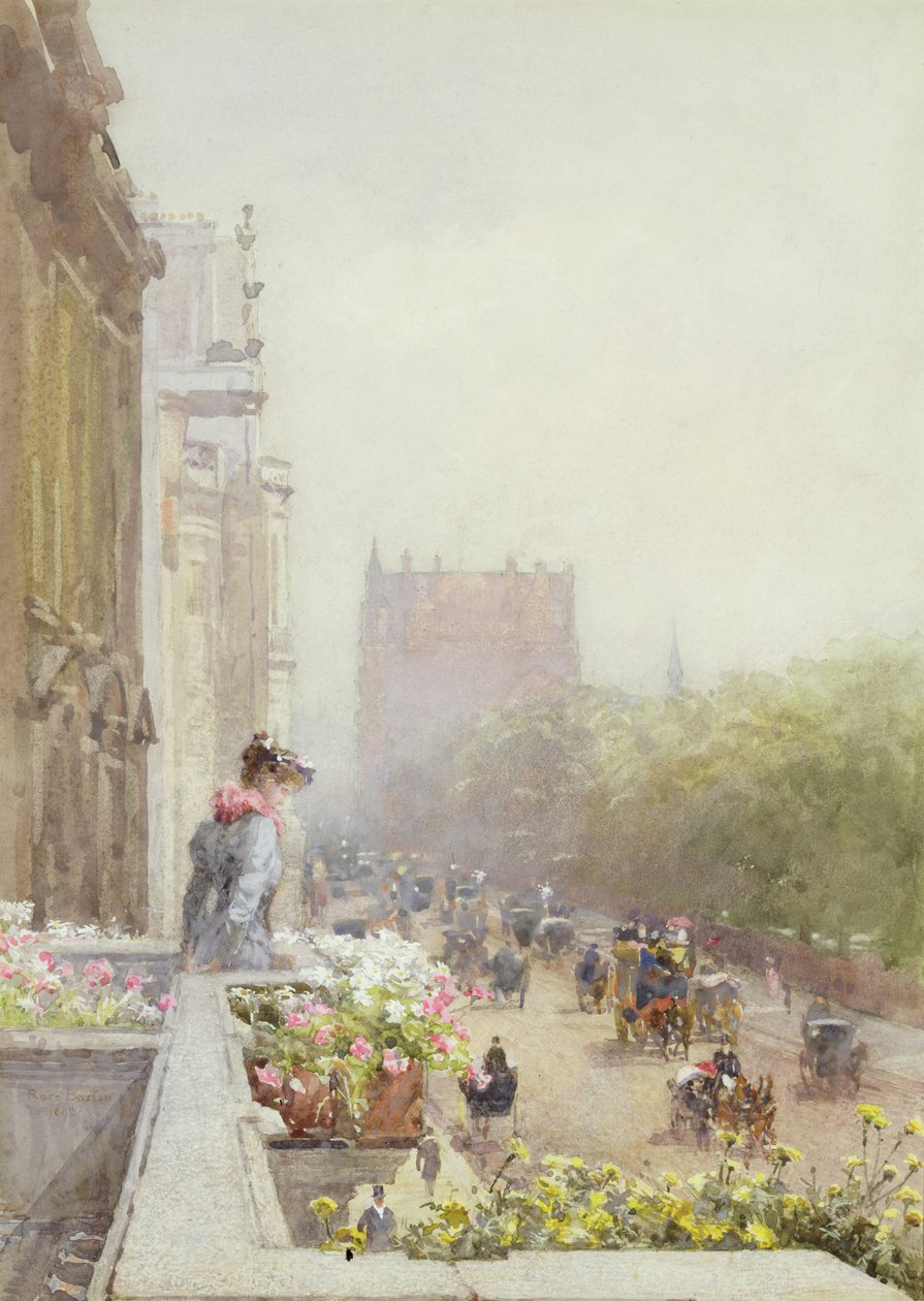 Piccadilly im Juni, 1892 von Rose Maynard Barton