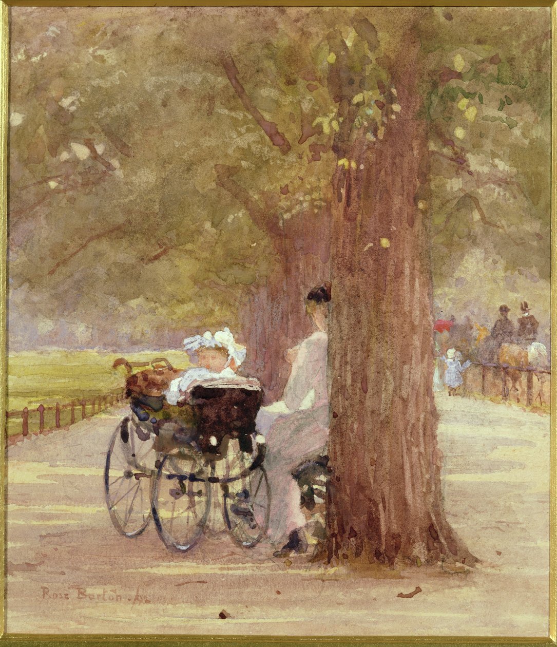 Eine Pause in der Reihe von Rose Maynard Barton