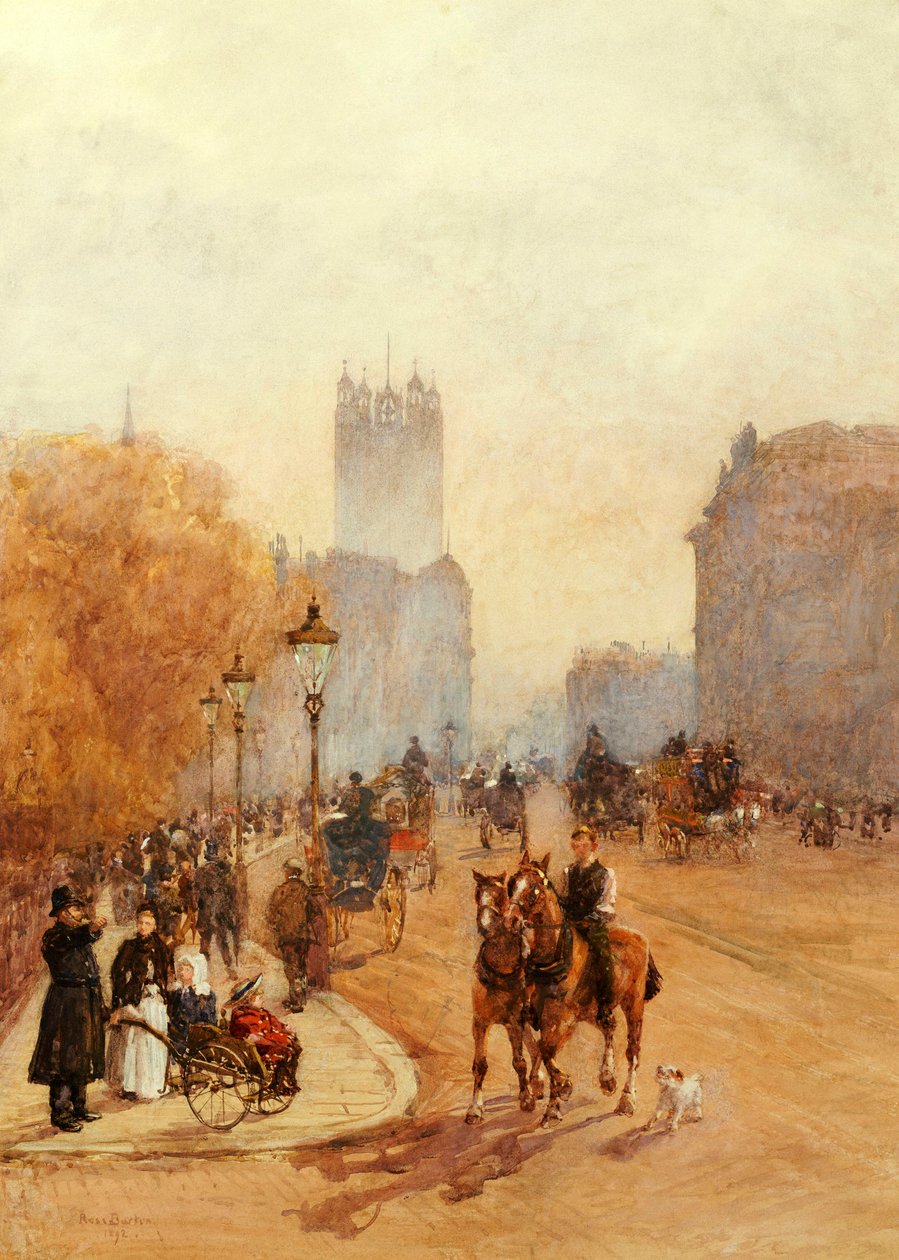 Parliament Street, 1892 von Rose Maynard Barton