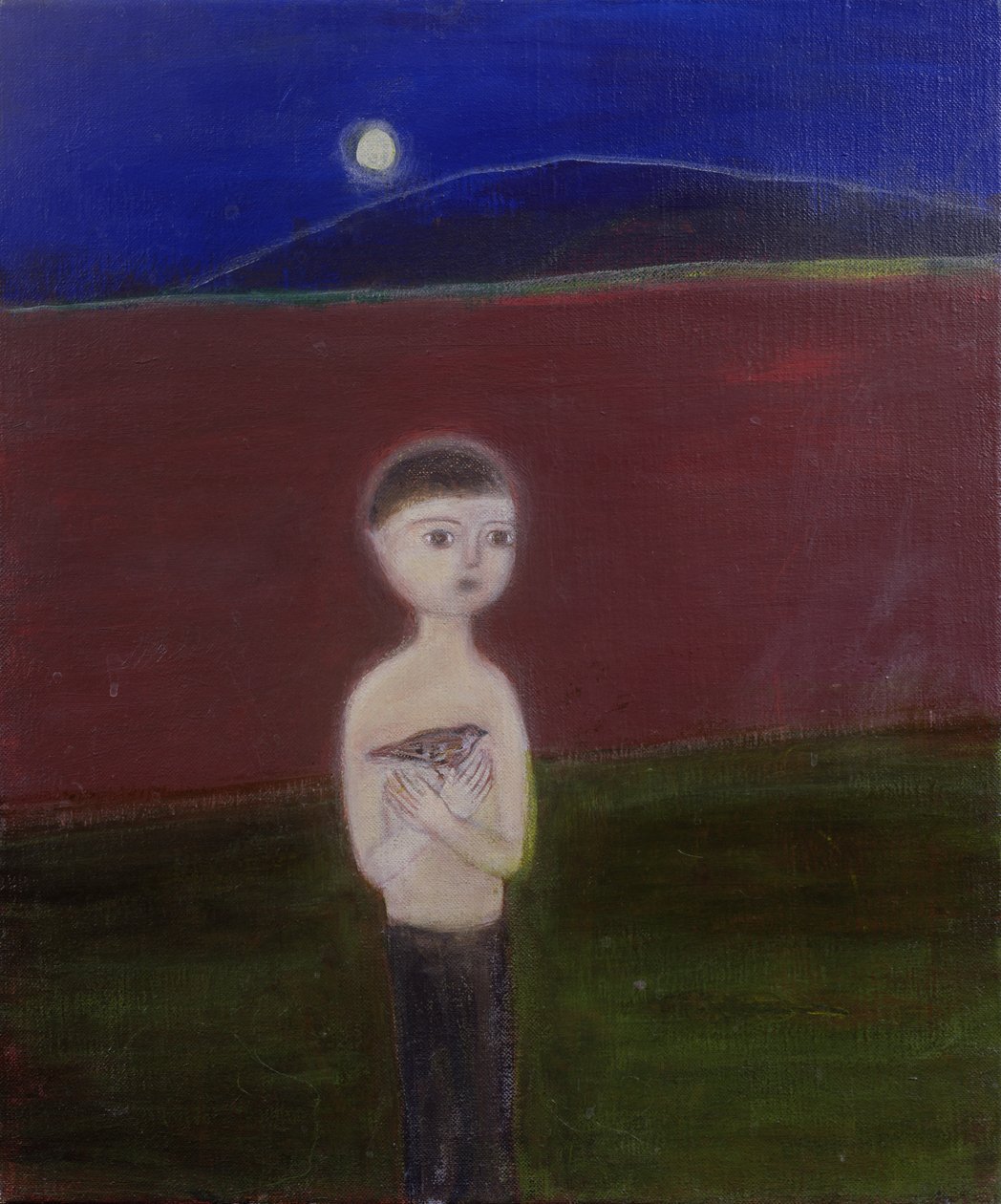 Junge im Mondlicht, 2002 von Roya Salari