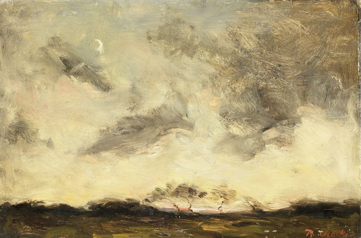 Abendsonne von Rudolf Jurriaan Stephanus Haak