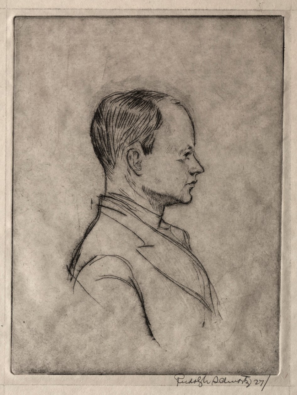 Porträt von Rudolf Schwartz