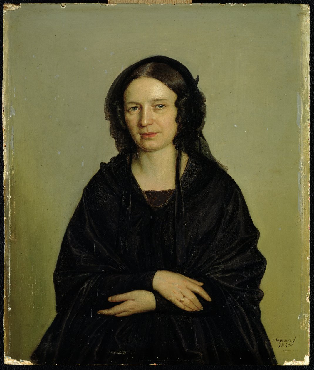 Mary Kramer (1797-1871), 1845 von Rudolph Friedrich Wasmann