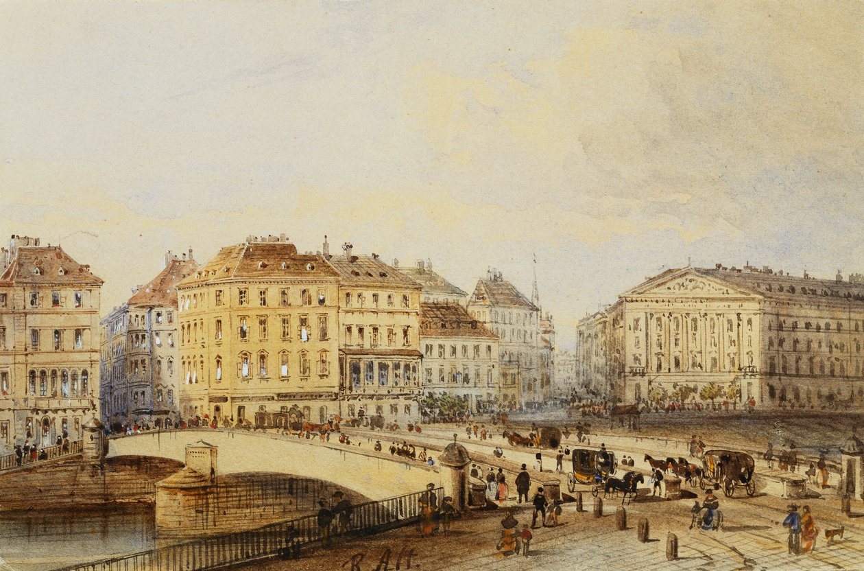 Ferdinandbrücke von Rudolf von Alt