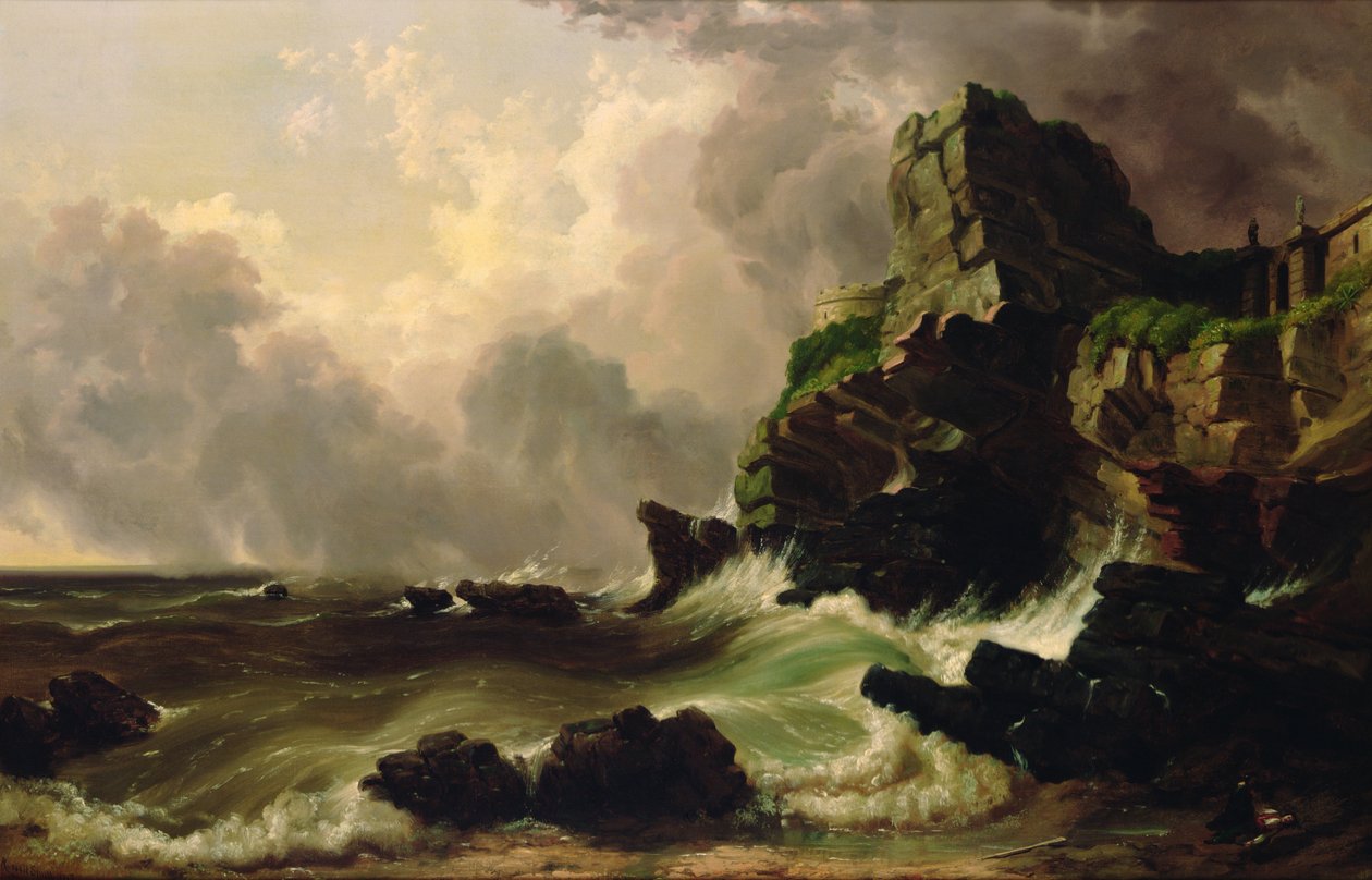 Meereslandschaft von Russell William Thompson Smith