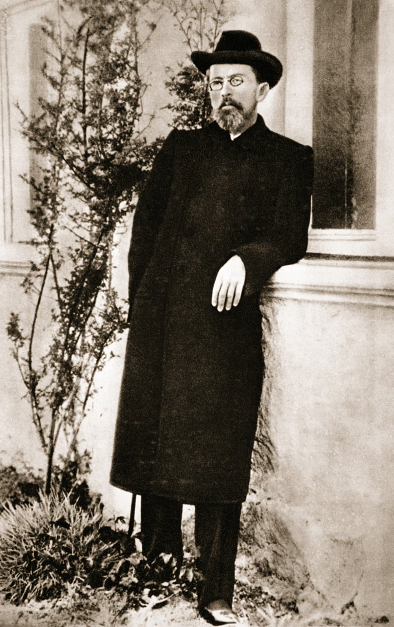 Anton Tschechow (Fotogravur) von Russian Photographer