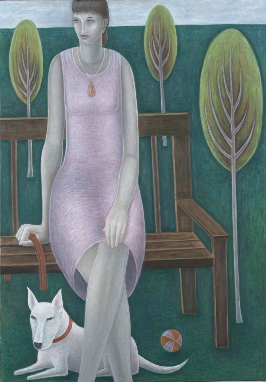 Frau im Park, 2006 von Ruth Addinall