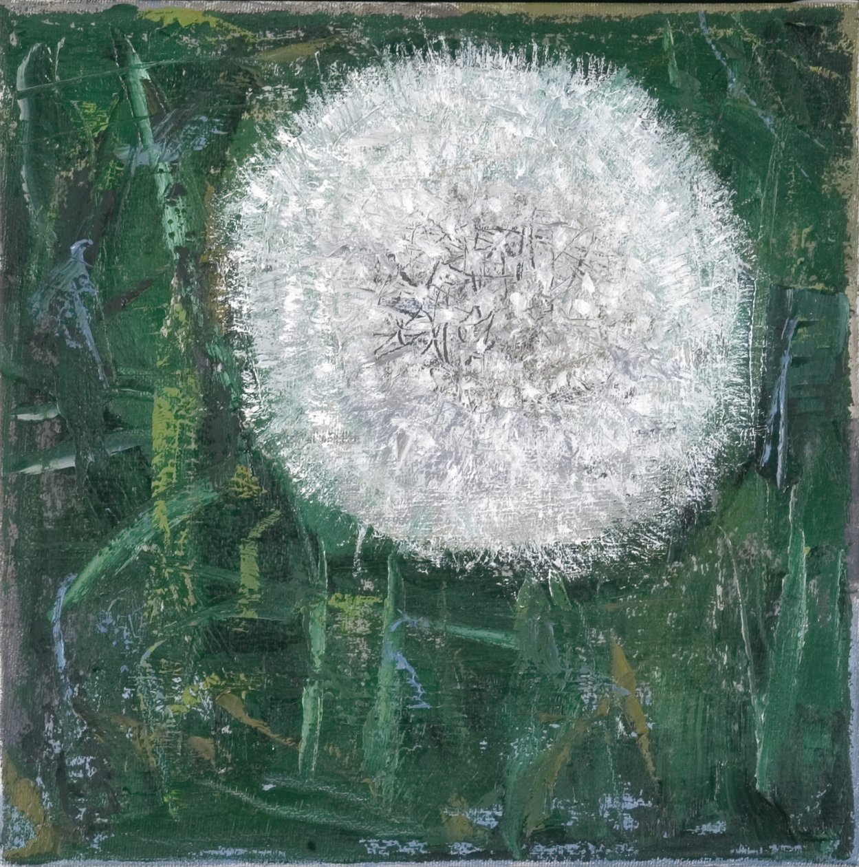 Löwenzahnkopf, 2008 von Ruth Addinall