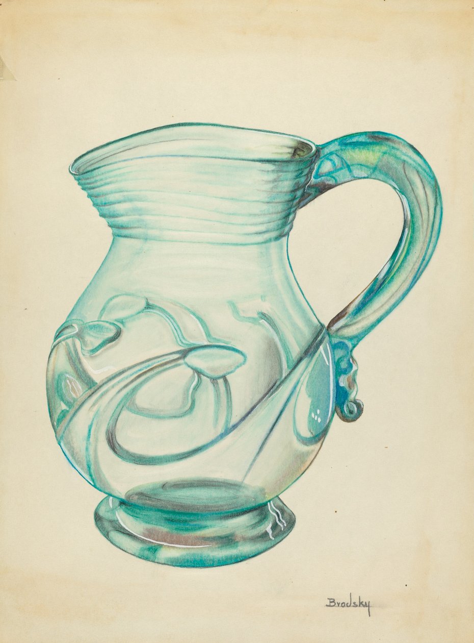 Großer Krug von S. Brodsky