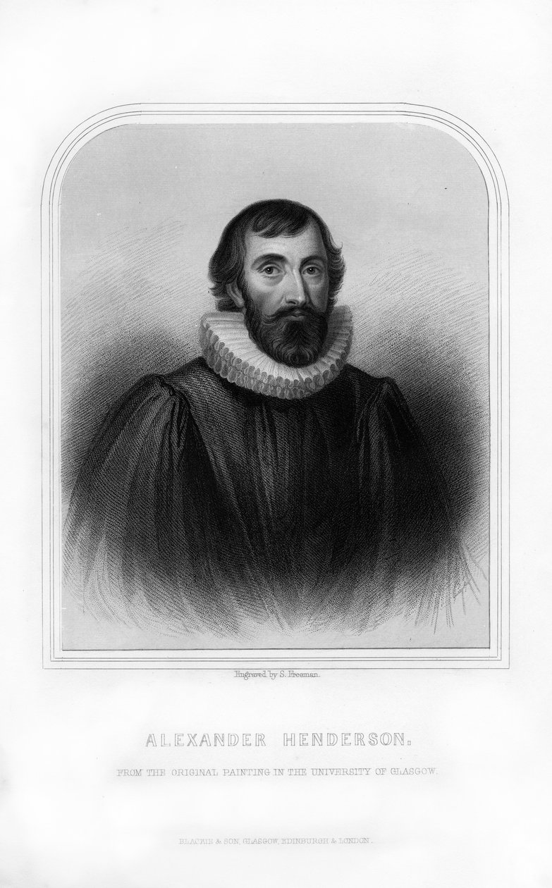 Alexander Henderson, schottischer Theologe, 1870 von S. Freeman