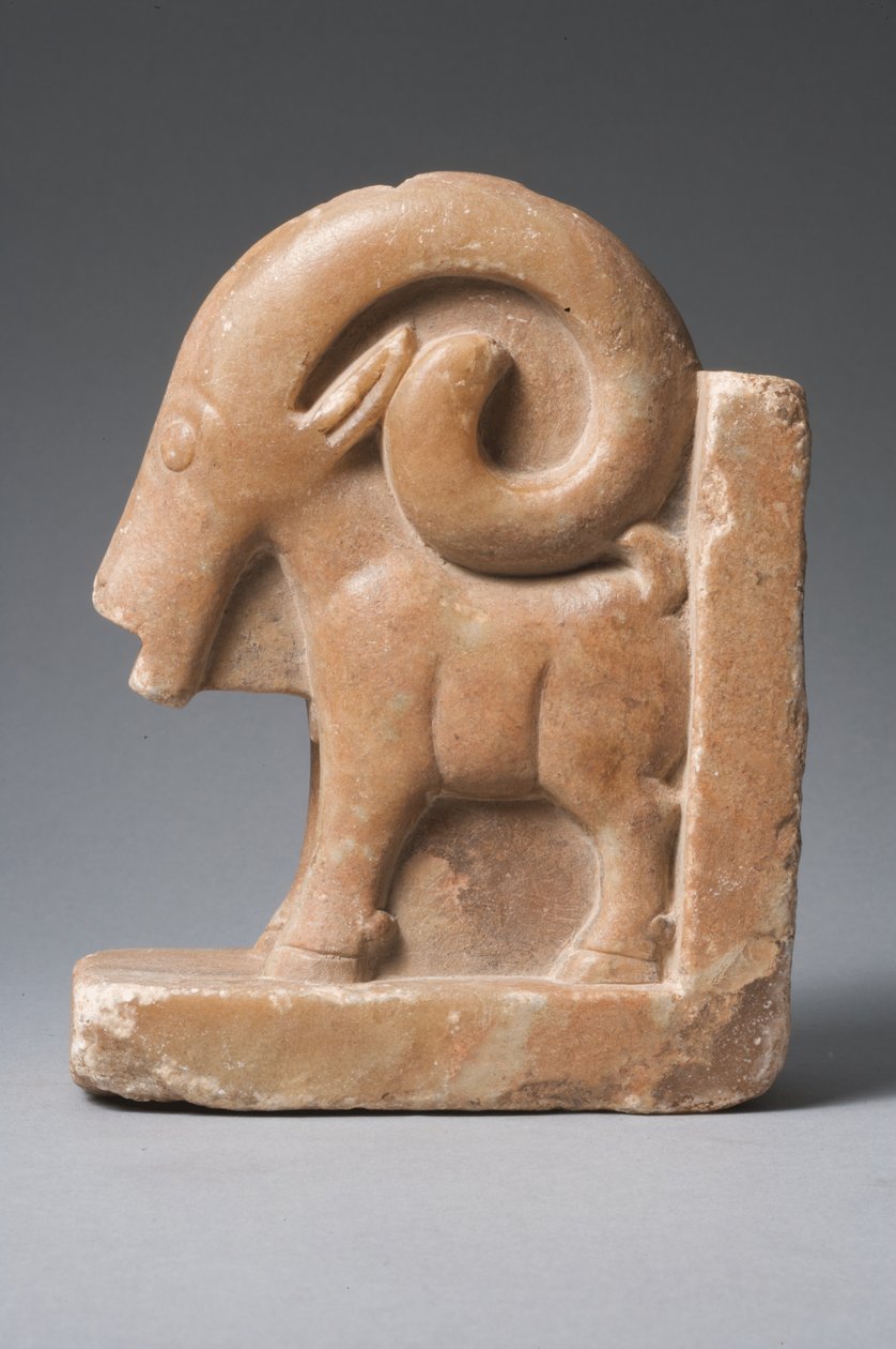 Steinbockskulptur von Sabaean
