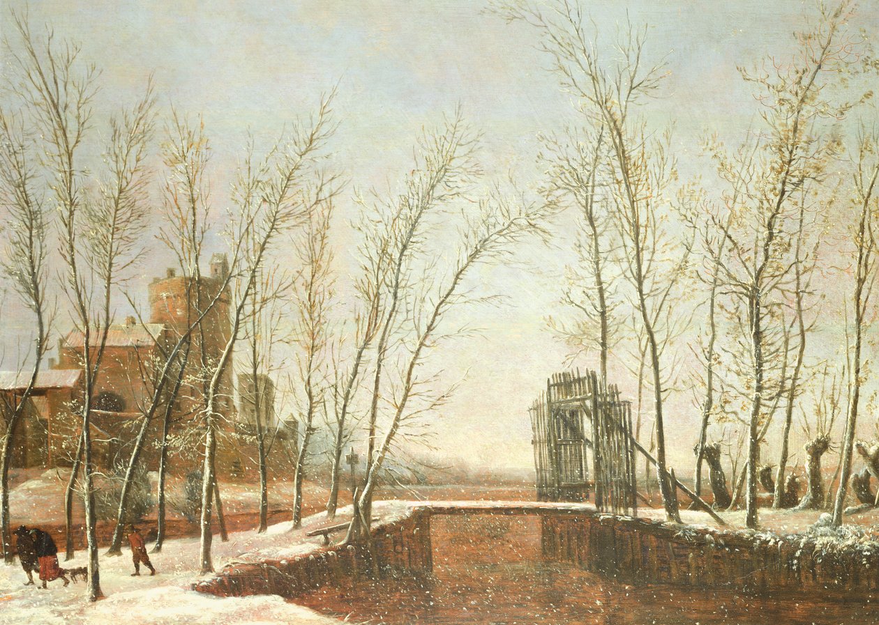Der Schneefall von Salomon Rombouts