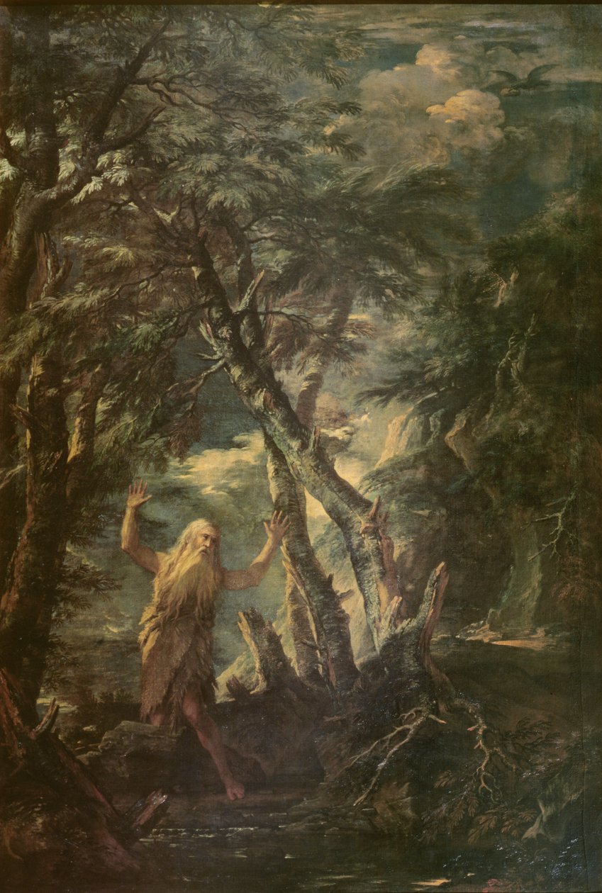 St. Paulus von Theben (gest. 345) von Salvator Rosa