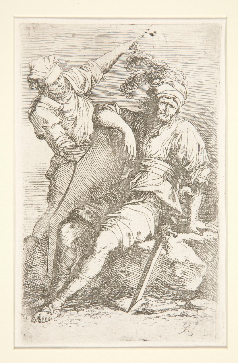 Diverse Figuren (Suite) von Salvator Rosa