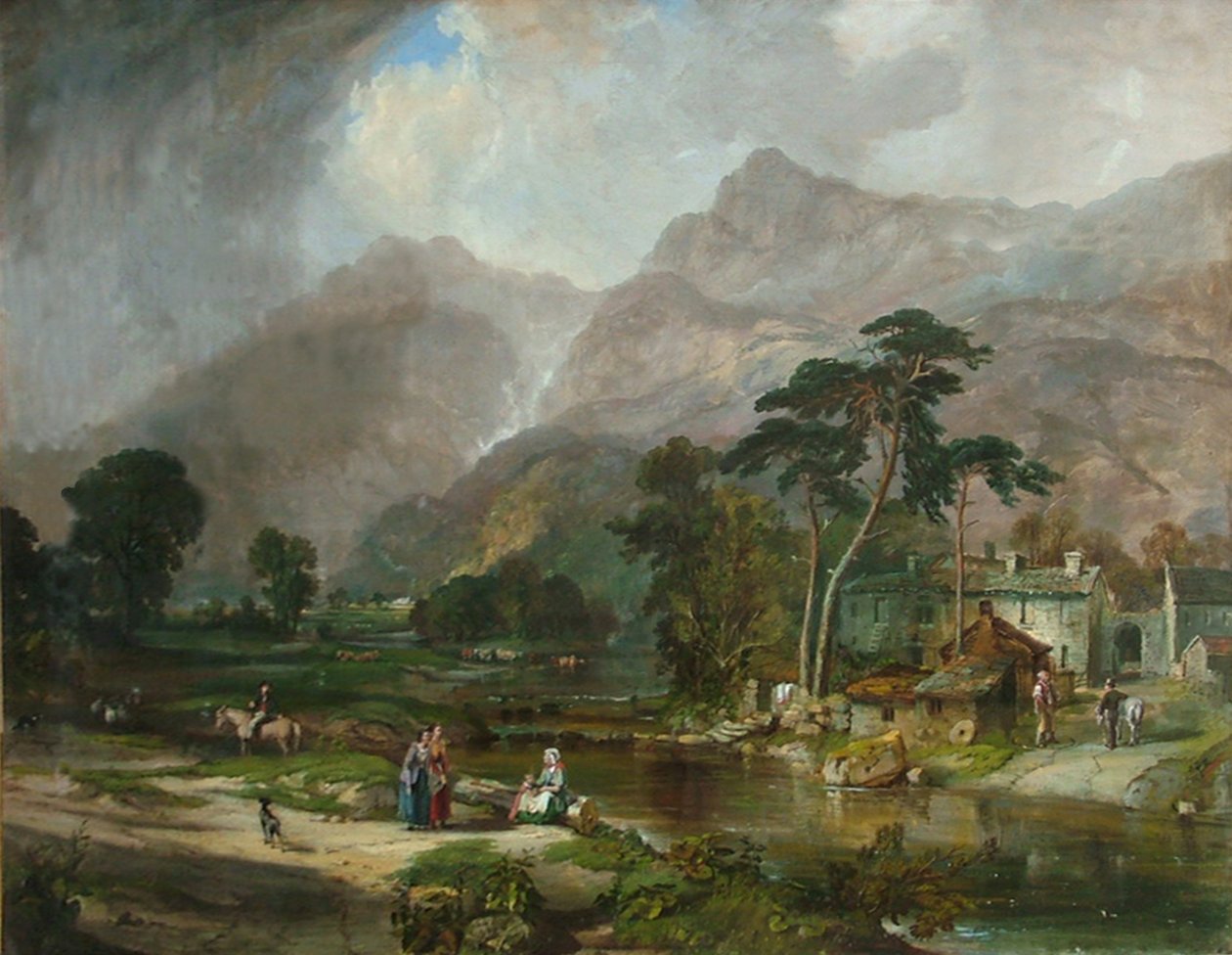 Borrowdale, 1846 von Samuel Bough