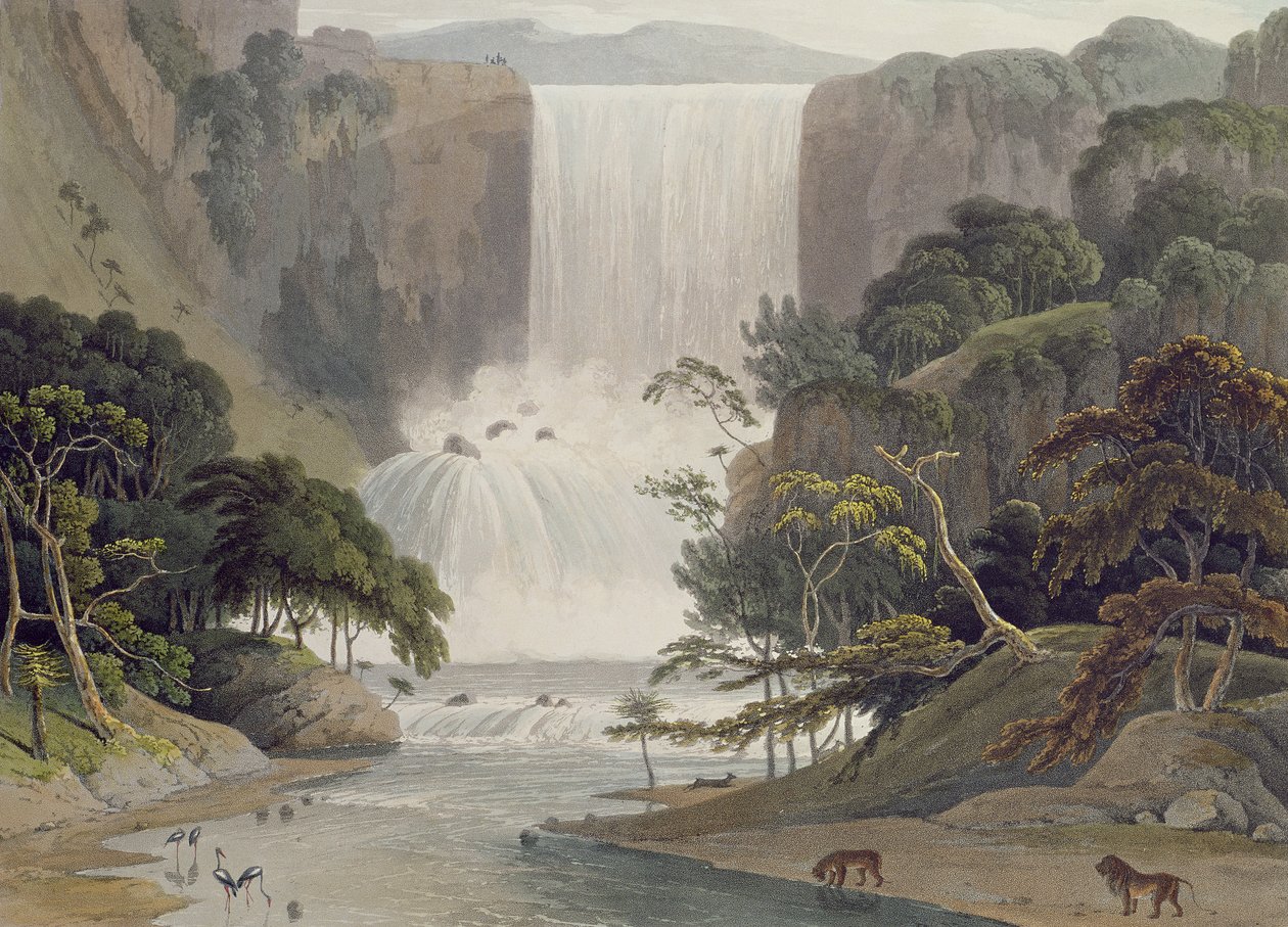 Wasserfall auf Sneuwberg, Tafel 25 aus 