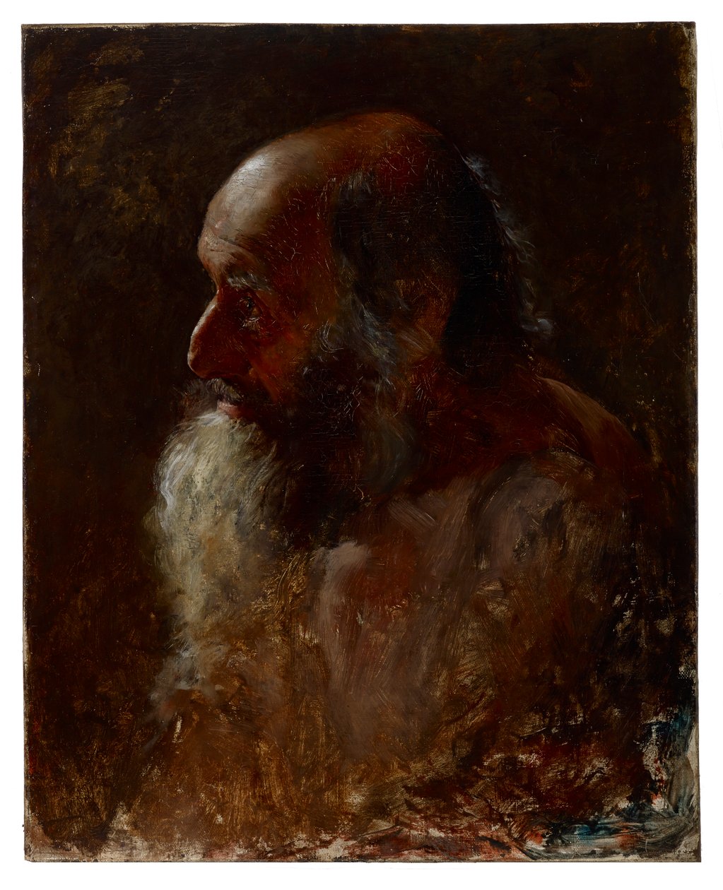 Studienkopf (bärtiger Mann) von Samuel G. Richards