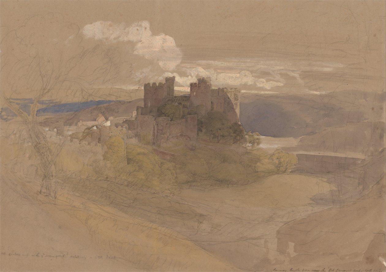 Conway Castle von Samuel Palmer
