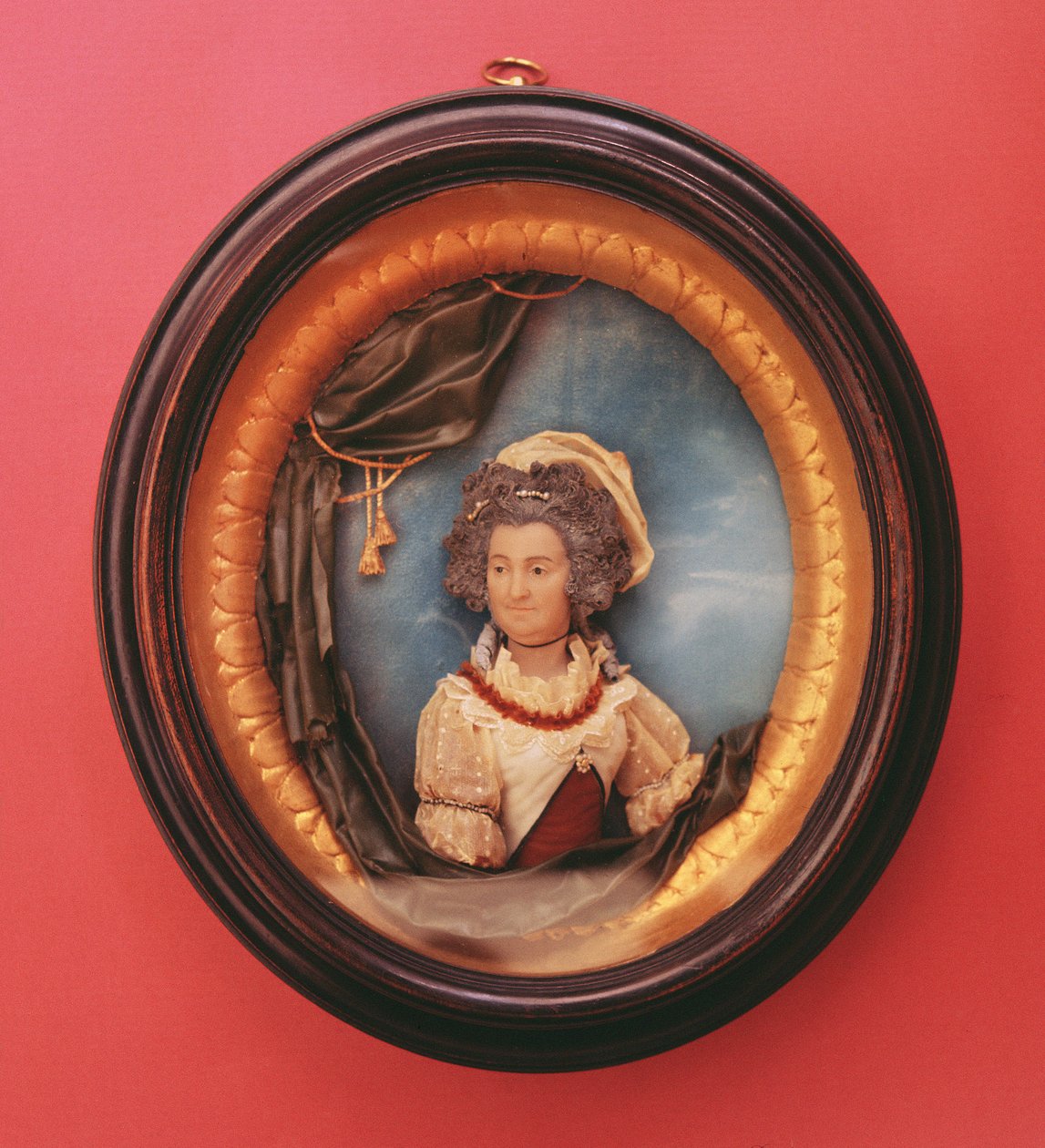 Miniaturporträt von Mary Berry (1763-1852) von Samuel Percy