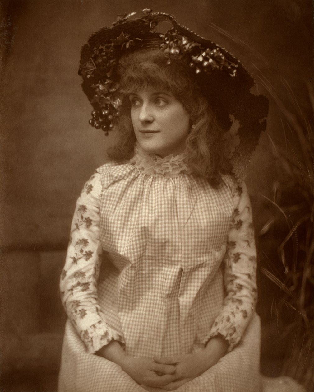 Minnie Palmer, amerikanische Schauspielerin, 1884 von Samuel A Walker