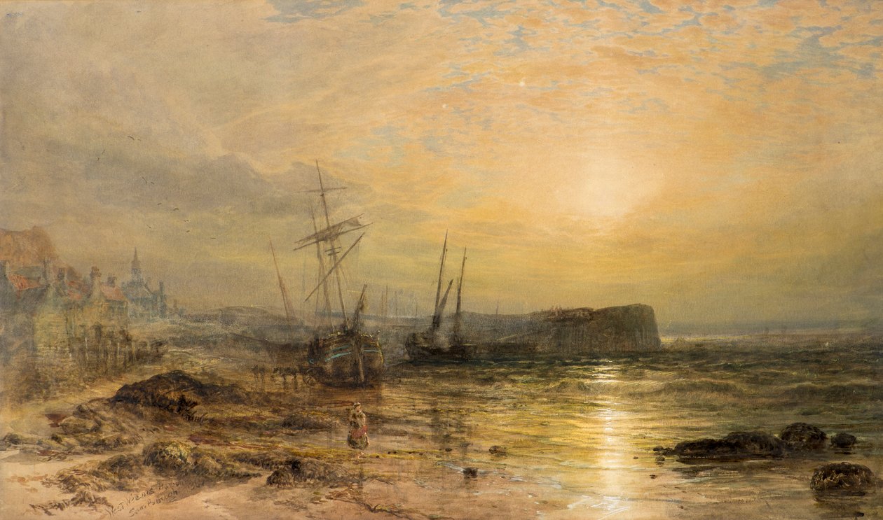 West Wemyss Hafen von Samuel Bough